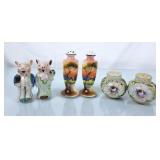 Vintage Salt & Pepper Shakers - Pigs, Handpainted