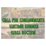 Call for Consignments: Vintage Summer Vibes