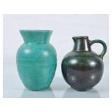 Vintage Turquoise Sylvac Vase & Western Germany