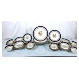 George Jones & Sons "Cresent" Bone China - 56 pcs