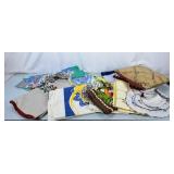 Assortment of Vintage Linens - Tablecloths, Tea