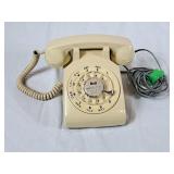 Vintage Ivory Rotary Phone