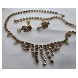 Rhinestone Austria  Necklace & Earring Set