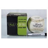 Vintage Worth Softball w/Original Box