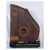 Vintage 46 String Zither Musical Instrument