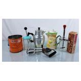 Vintage Sifter, Hand Mixer, Choppers, Super