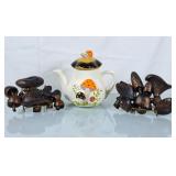 Vintage Coppercraft Guild Mushroom Wall Hangers &