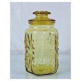 Beautiful Vintage L.E.Smith Imperial Amber Glass