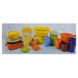 Assortment of Vintage Tupperware