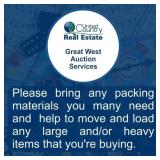 PLEASE BRING PACKING SUPPLIES!