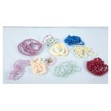 Collection of Vintage Faux Pearl Necklaces in