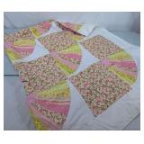 Pretty Floral Quilt 60"x70" - No Stains or Rips