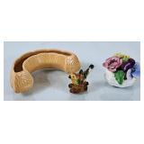 Vintage Sylvac Planter, Occupied Japan Bird