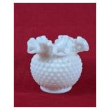 Beautiful Vintage Hobnail Vase - 5.5"H