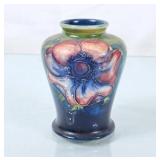 Lovely Moorcroft "Anenome" Vase - 3.5"H, No Chips