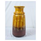 Large Vintage Blue Mountain Pottery Vase - Drip