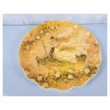 Vintage Gordon Fraser Scalloped Edge Wall Art