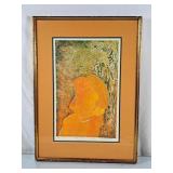 Jean Townsend "Asam & Eve in the Garden" Numbered