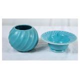 Vintage Franciscan Ware Turquoise Pottery -