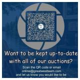 Want to be kept up-to-date with our auctions?