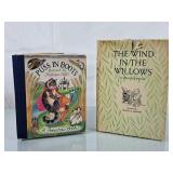 Vintage Wind in the Willows Book & Puss in Boots