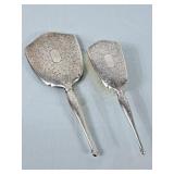 Birks Sterling Vanity Set - Mirror & Brush