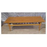 Mid-Century Modern low profile coffee table with