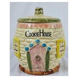 Vintage Cookie House Cookie Jar