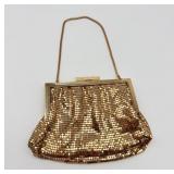 Gorgeous Vintage Gold Mesh Handbag
