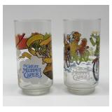 Vintage McDonalds Muppets Collectible Glasses -