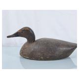 Vintage Brown Duck Decoy