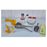 Vintage Kitchen Tools - Measuring Cups & Spoons,
