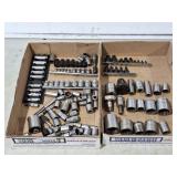 Assorted sockets. Gray, westward, titan, etc
