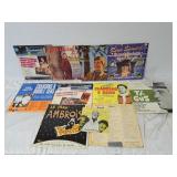 Collection of lps: 3 stuges knuckle heads, renee