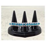Elegant Blue statement bracelet.