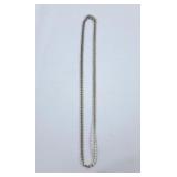 925 Silver Curb Link Chain Necklace
