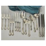 Birks Regency Plate Flatware 17 pcs  Richmond