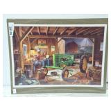 John Deere print. 13" l x 19" h