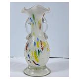 Colourful Hobnail Vase - 7'H
