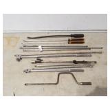 Large screen drivers, pry bars, extension bars,