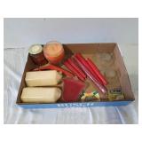 Assortment of candles