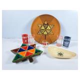 Collection of Vintage Canada Centennial Glasses &
