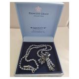 Princess Grace Collection Rhinestone Necklace