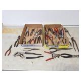 Pliers, wire cutters, Chanel locks, wire