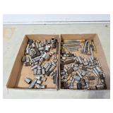 Assorted sockets. Mastercraft, craftsman, etc