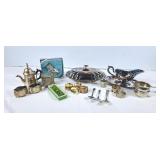 Silverplated Burke & Wallace Serving Pieces,