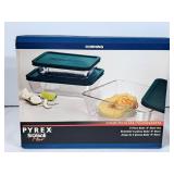 New in Box Pyrex Six Piece Bake & Store Set