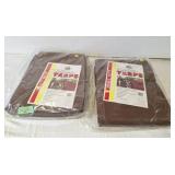 Pair of tarps. 19