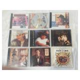 Mostly country CDs. Country dance, Jesse James at