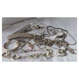 47 grams mixed Sterling silver each signed 925